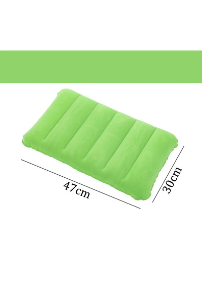 choice2 green 47x30cm Air Cushion Pillows Outdoor Camping Sleep Cushion Foldi...