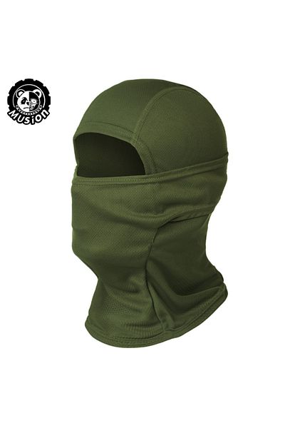 Choice Green MusionTactical Balaclava Full Face Mask Quick-dryHiking Cycling Camping Hunting AirsoftHood Ca