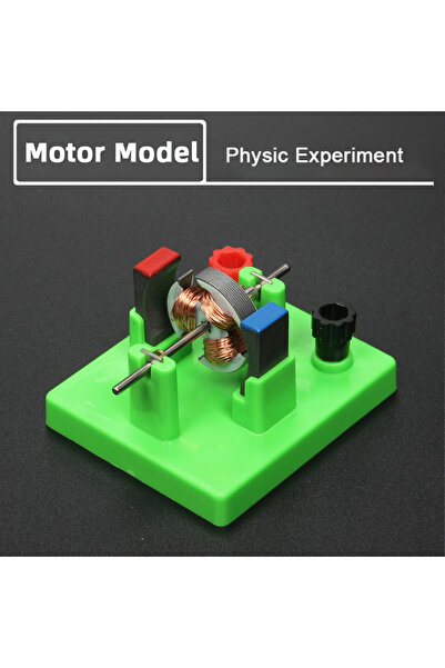 Choice تجربة فيزيائية لنموذج محرك كهربائي تيار مستمر DIY، محرك هيكل مفتوح 4.5...
