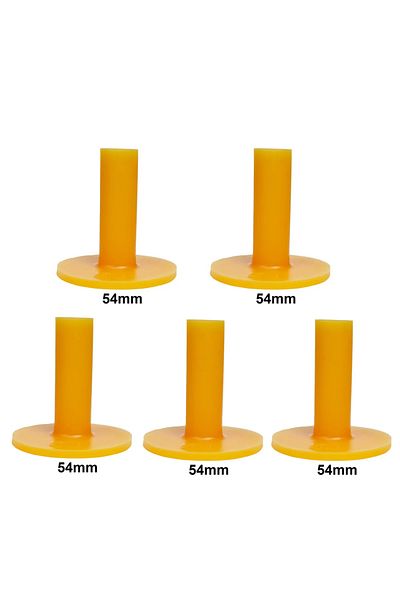 Choice 54mm-5pcs 5Pcs/set Rubber Golf Tee Training Practice Ox Tendon Tee Golf Ball Holders