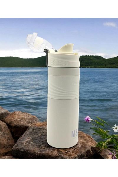 tüftürük 550 ml Stainless Steel Thermos - Daily Sports Outdoor Camping Hot Cold Leak Proof Flask