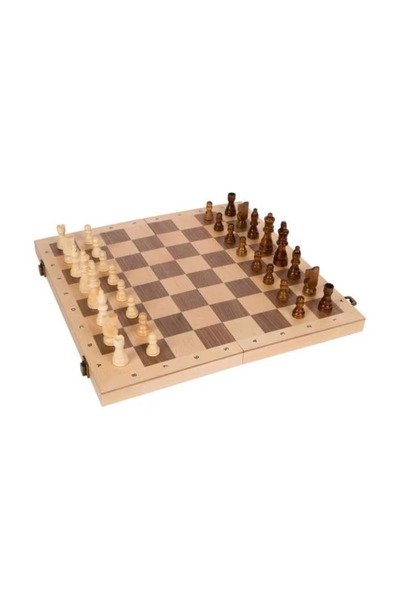 rexa Compact Magnetic Wooden Travel Chess Set – Lightweight Authentic Craftsmanship