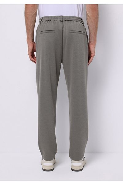 Colin's Regular Fit Mid Waist Straight Leg Men's Green Trousers