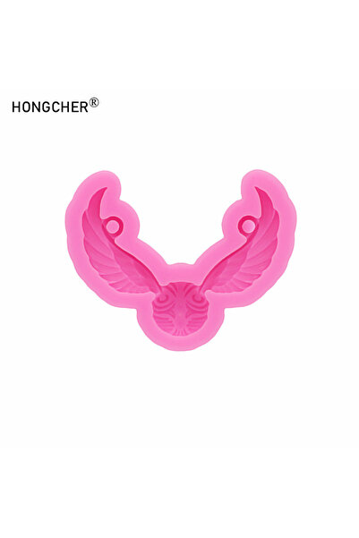 Choice1 قلادة مجوهرات على شكل أجنحة وردية إكسسوارات ملابس إكسسوارات راتنجية ق...