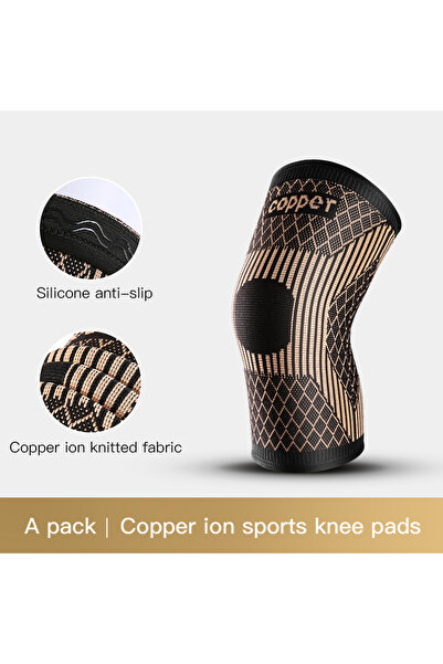 Choice دعامة الركبة النحاسية AB123، قطعة واحدة لدعم آلام التهاب المفاصل - كم ...