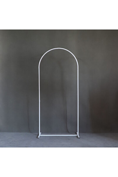 Choice حامل قوس زفاف أبيض مقاس 100×200 سم، 6.6 قدم، قطعة واحدة، حامل بالونات،...