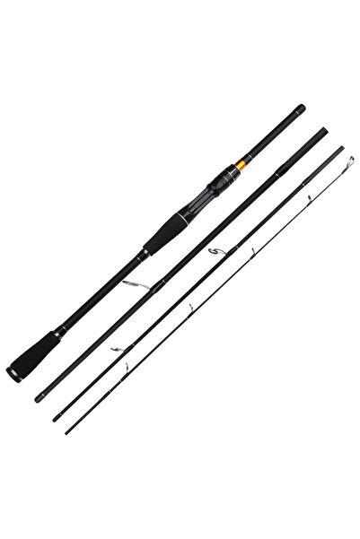 choice2 180cm Spinning 4-section Fishing Rod Travel Rod Carbon Portable Fishi...