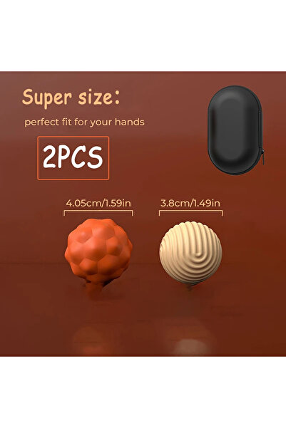 Choice كرات سيليكون مغناطيسية برتقالية اللون، ألعاب فيدجيت للأطفال المصابين ب...