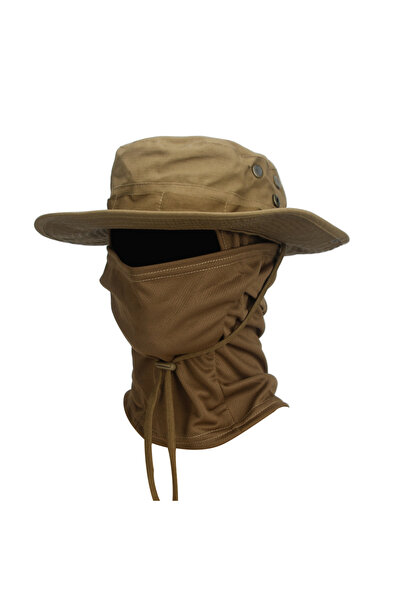 Choice قبعة بوني مموهة باللون البني مقاس 60، قبعة بالاكلافا، بدلة قبعة ناعمة ...