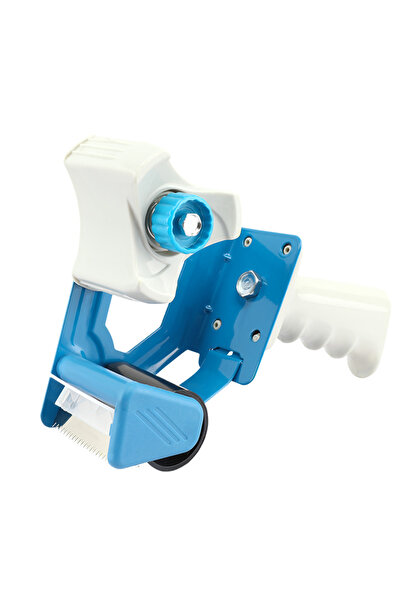 Choice موزع شريط لاصق أزرق بعرض 5 سم مناسب للمدرسة والمكتب وحامل شريط لاصق مريح