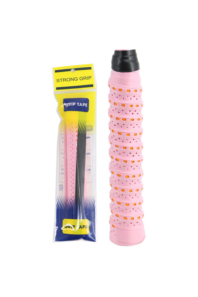 Choice شريط رياضي وردي مضاد للانزلاق، عصابة رأس لمضارب التنس والبادل