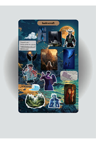 badescraft Hepimiz Gökyüzü Olmak İstedik Sticker- Lordlar Ve Varisler- Etiket...