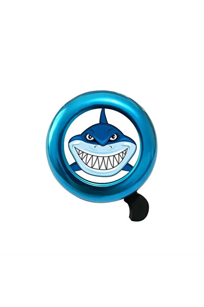 Choice blue shark Kids Cycling Bell Loud Safety Horn - Metal Handlebar Warnin...