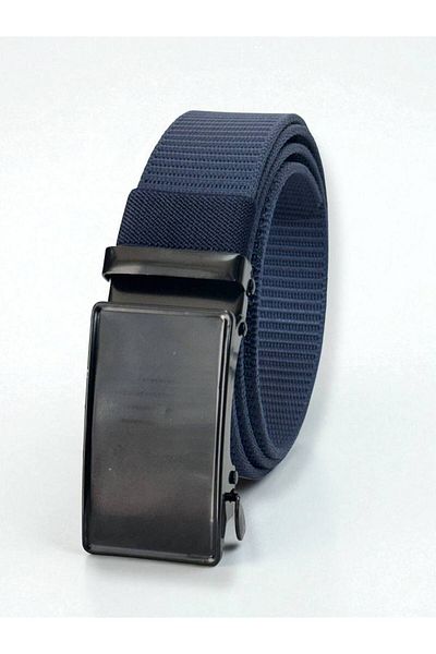 Gesa Men's Non-Perforated Automatic Buckle Adjustable Imported Belt