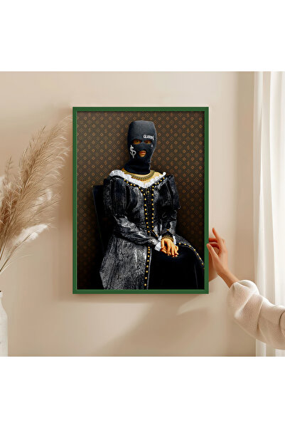 HOMEPACK TABLO CU CADRU DE LEMN POSTER CU CADRU DECOR ARTISTIC DE PERETE TK/1497