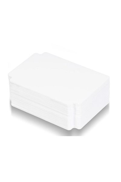 Choice White-50pcs Trading Card Dividers for Storage Box, single color Card Dividers, 10/50 pcs Separator w