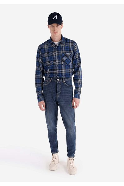 Colin's Loose Tapered Fit Men's Indigo Denim Jean Trousers