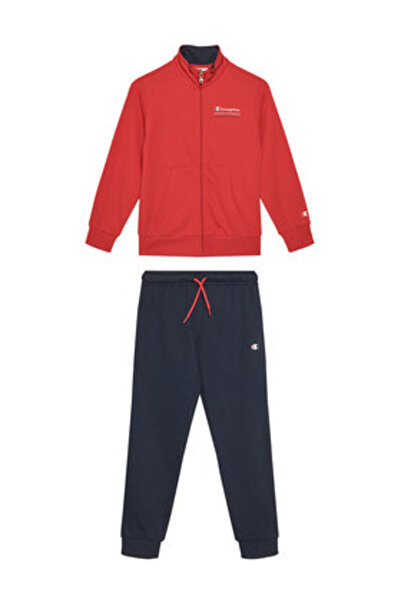 Champion Boy Tracksuit 306995 Red, Navy
