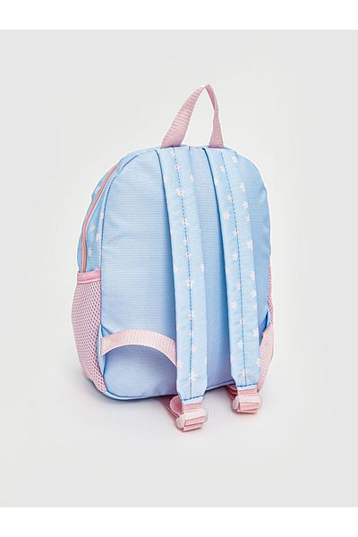 LC Waikiki Blue Lilo and Stitch Printed Girl's Backpack