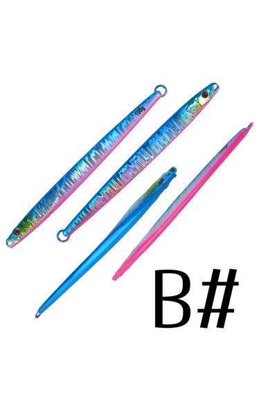 Choice4 300g COLOR B TOLU NEW Fast Sinking Metal Jig 100g150g180g200g250g300g...