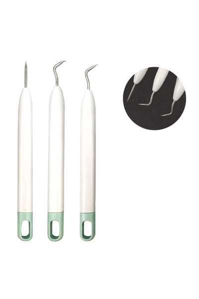 Choice light green 3 PCS Hook Weeder, Craft Weeding Tools, Vinyl Weeder Basic...