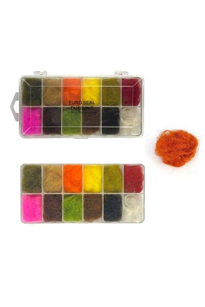 Choice Euro seal dubbing Aventik 12 Colors Fly Tying Dubbing Perfect for Any ...