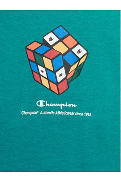 Champion Tricou băieți 306373 turcoaz
