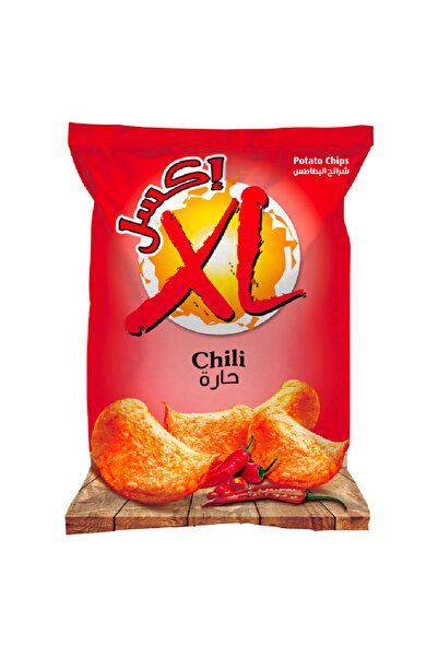 XL رقائق البطاطس بنكهة حارة، 120 غرام