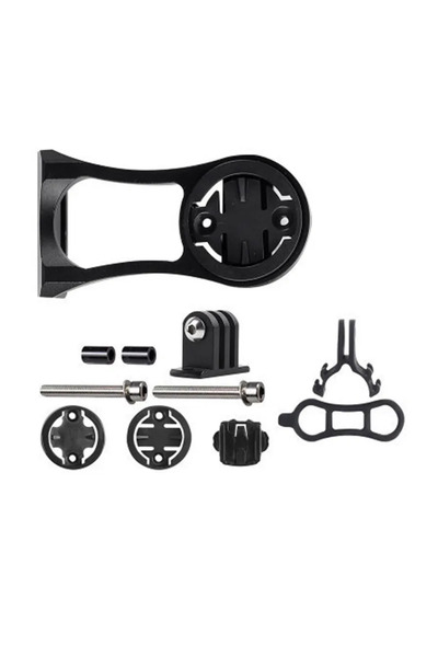 Choice حامل كاميرا محمول أسود للدراجة بقاعدة معدنية لمقود الدراجة ومعدات ركوب...