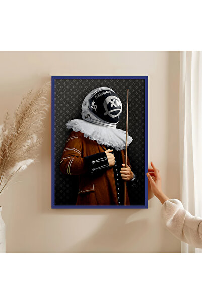 HOMEPACK Wooden Frame Painting Framed Poster Art Wall Decor Tk/1496