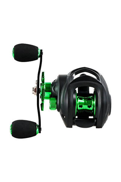 choice2 2000 Series 6 Left Hand Green Fishmx Fishing Reel 7.2:1 Gear Ratio Ma...