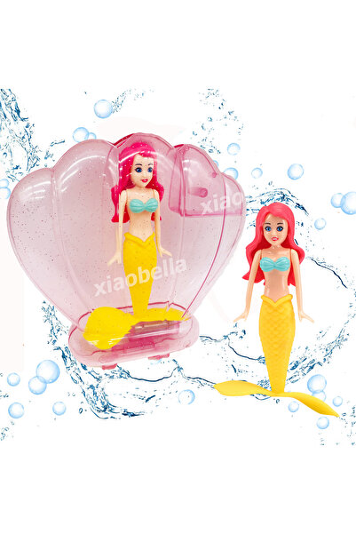 Choice1 transparent pink Mermaid Dive Toys Transparent Shell Bath Toys Colorf...