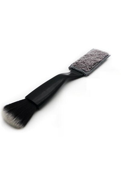 choice2 Black 1PCS Double Head Guitar Cleaning Brush Dust Brush for Guitar Ca...