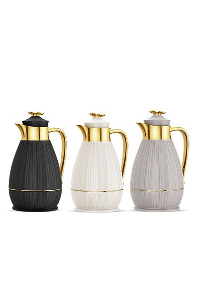 FEENIK Plastic Vacuum Flask DU100 1L Assorted Colors