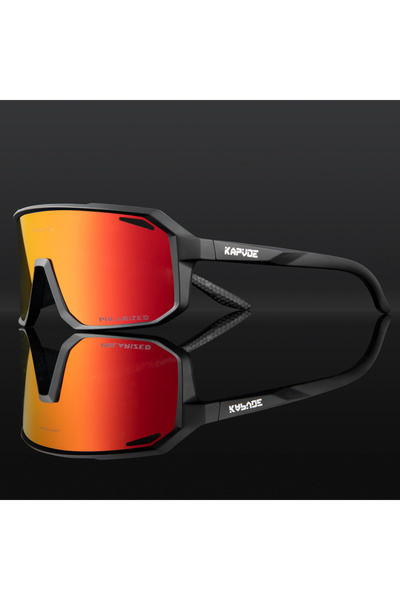 KAPVOE نظارات ركوب الدراجات للرجال Polarized-1LENS 01، نظارات شمسية لركوب الد...