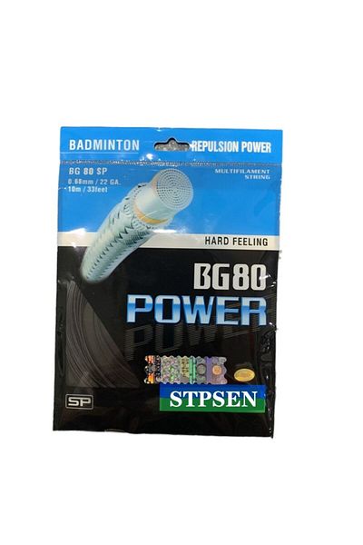 Choice أداة خيط مضرب تنس الريشة BG80power متعددة الألوان بقطر 0.7 مم وطول 10 أمتار وسلك مضرب تنس الريشة عالي الجودة