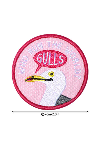 Choice14 11 1PC Cartoon Funny Embroidered Patch Iron On Sew On Patches For Cl...