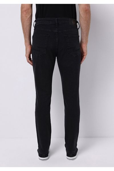 Colin's Skinny Fit Men's Black Jean Trousers