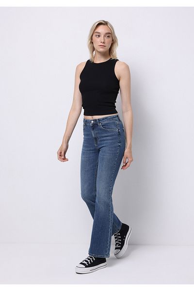 Colin's Pantaloni de damă Indigo Jean cu croială normală