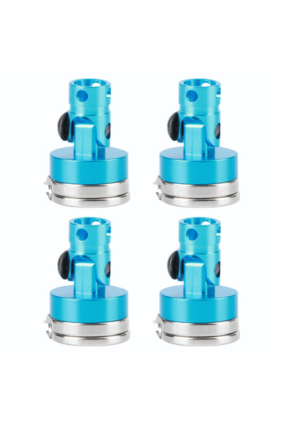 Choice عمود عمود هيكل سيارة RC قوي مغناطيسي أزرق مكون من 4 قطع مناسب لسيارة A...