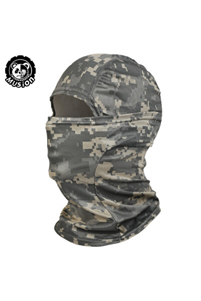 Choice قناع وجه كامل ACU MusionTactical Balaclava سريع الجفاف للمشي لمسافات ط...