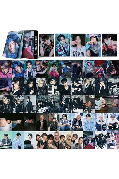 Choice 55pcs JJAM 55Pcs/Set Kpop New Ablum JJAM Lomo Card Hyunjin Felix I.N HD Photo Print Pictures Photoca