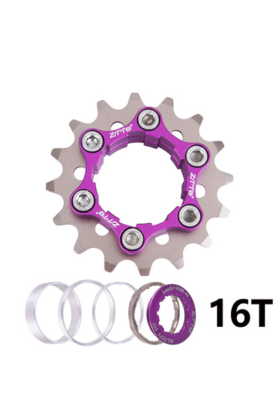ZTTO ترس دراجة جبلية لمرة واحدة السرعة 16T 17T 18T 19T 20T 21T 22T