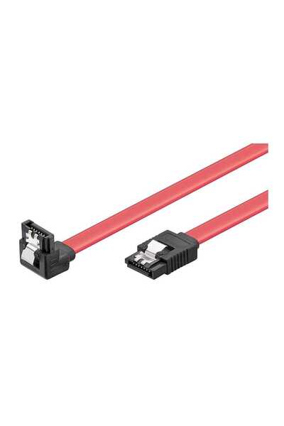 goobay Cablu HDD SATA L - SATA L 90 grade 3GB/s cu clip 50cm