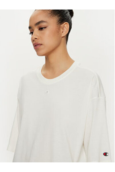 Champion Women's T-Shirt 117537 Ecru