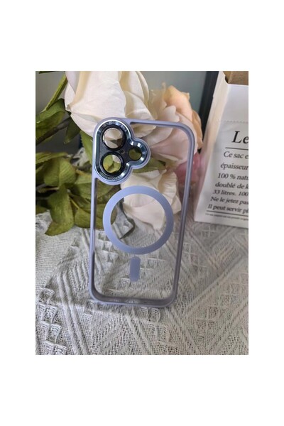 ONSG Husă de protecție compatibilă cu iPhone 16 Pro Max, Flippy, încărcare wi...