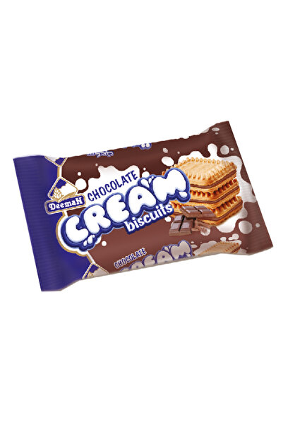 Deemah بسكويت كريمة الشوكولاتة، 25 غرام