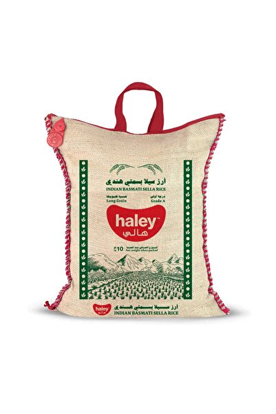 HALEY Indian Sella Mazza Basmati Rice, 10kg