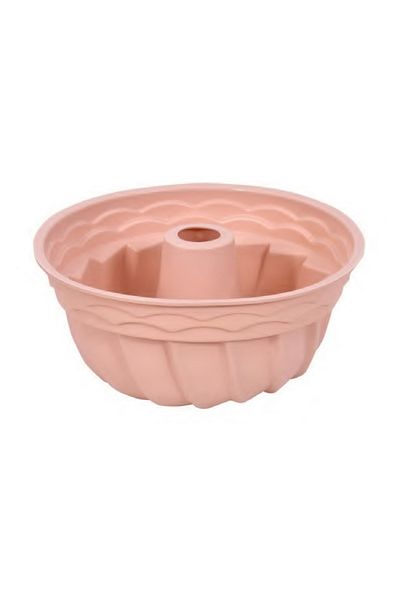 Bisbell Silicone Round Flute Pan,Cake Pan Fluted Tube Cake Pans for baking,BB3375