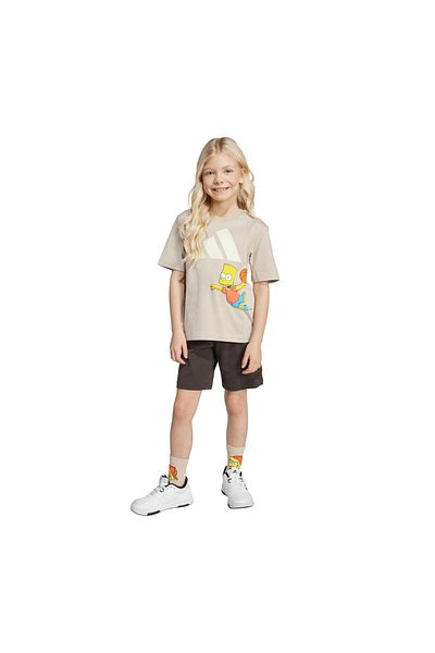 adidas Jl9196-C the Simpsons Set Children's T-Shirt Gray